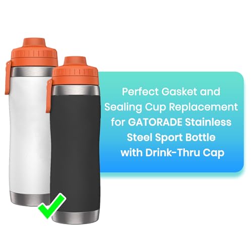 Replacement Gaskets and Spill Stoppers for 26oz Sport Bottles