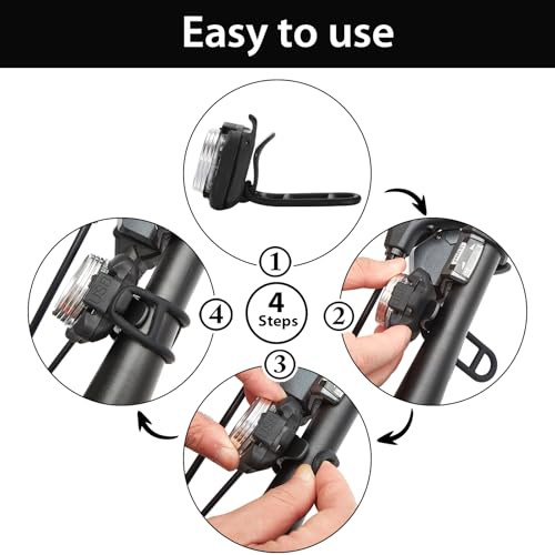 12 Pcs Silicone Bike Light Mount Straps - Durable and Easy to Use