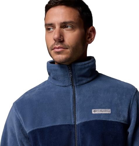 Columbia Men's Steens Mountain Full Zip Fleece Jacket - Large Dark Mountain Navy