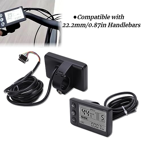 S866 Electric LCD Display Speedometer Odometer for E-Scooters