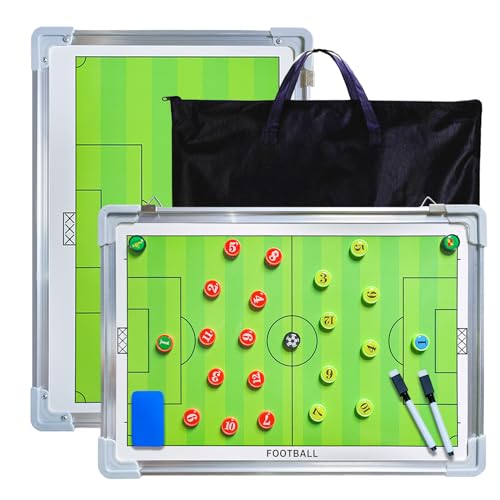 Magnetic Soccer Coaching Board - Portable Tactics Clipboard #1