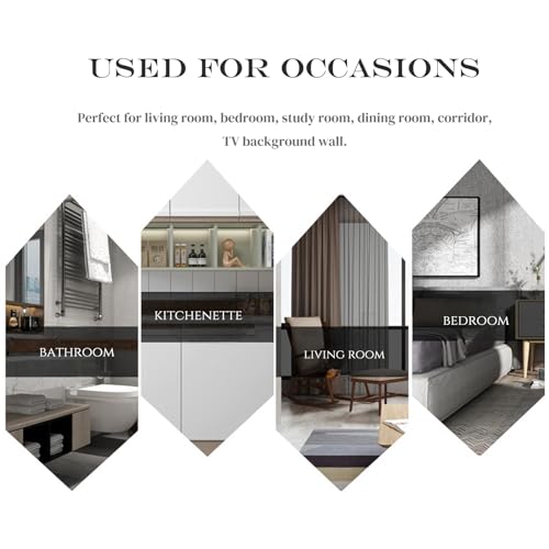 10M Wood Grain Removable Waterproof Border Wall Decor Removable Self Adhesive Kitchen Bathroom Tiles Sticker Peel and Stick Wallpaper 4x390 Inch (Walnut)