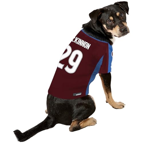 NHLPA Dog Jersey - Nathan MacKinnon, Colorado Avalanche - Large
