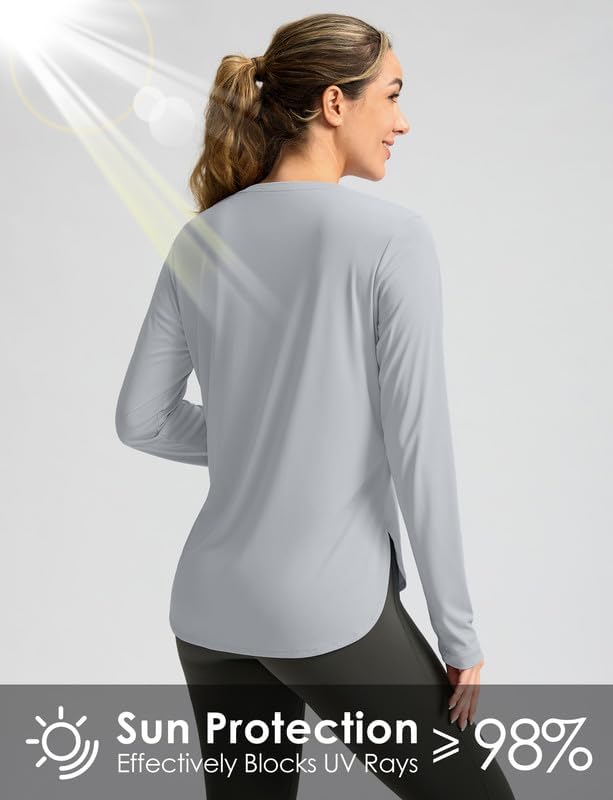 Skiennix Women's Sun Shirt - UPF 50+ Long Sleeve UV Protection for Hiking & Workouts