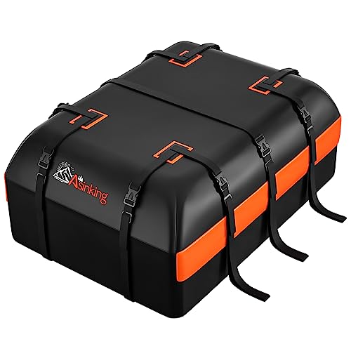 15 Cubic Feet Waterproof Rooftop Cargo Carrier Bag - Heavy Duty