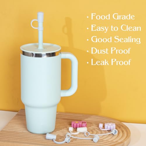 6 PCS Dustproof Straw Caps for Hydro Flask Tumbler 32 oz & 40 oz