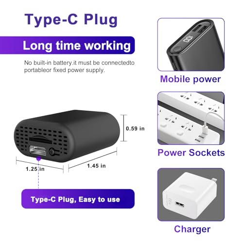 Spy Camera 1080P Indoor Hidden Camera Wireless, Mini Cameras, Home Security Cameras with Motion Detection, Night Vision, App Control Door SpyCam X8