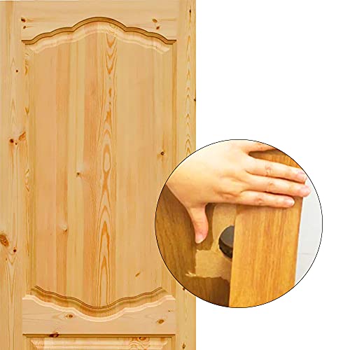 SourceTon 2.2 Inch x 15 Feet Repair Tape for Wood, 2 Roll Wood Grain Tape Repair Tape Patch Wood Adhesive for Door Floor Chair Table (Brown Antique and Natural Oak)