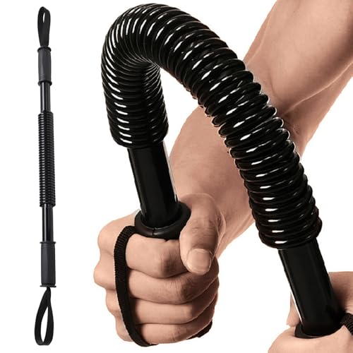 Power Twister Bar - Chest & Arm Exerciser with 20-66 lb Resistance