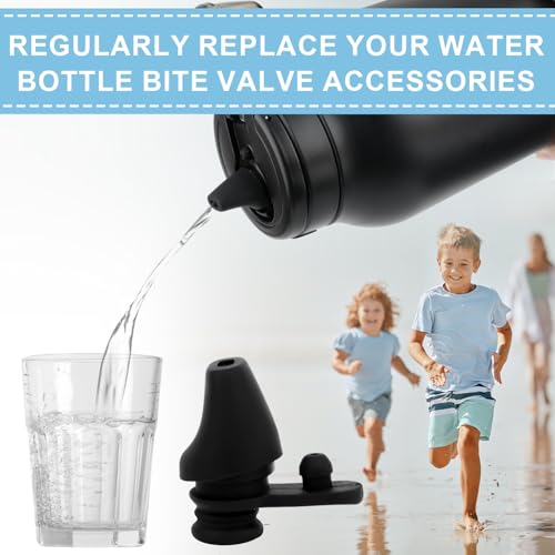 2-Pack Silicone Bite Valve Replacement for 64oz Water Bottles