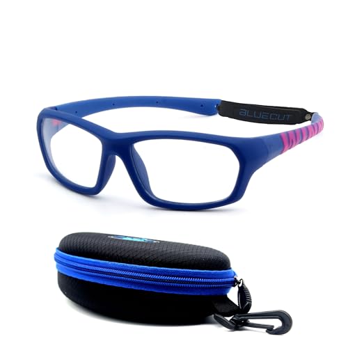 BLUE CUT Sports Protection Goggles, Anti-Fog Lenses Safety Glasses for Basketball, Pickleball and All Outdoor Sports