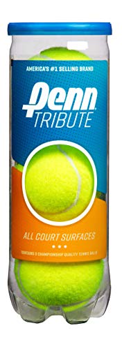 Tennis Balls - Penn Tribute Optic Yellow - 1 Can, 3 Balls