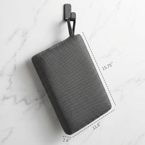 Anycosy Portable Stadium Seat Cushion 1 Pack - Extra Thick Bleacher Seat Pad for Outdoor Events, Gray