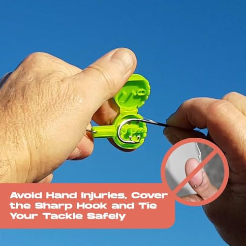 Fishing Knot Tying Tool - Blue, Fly Fishing Accessories