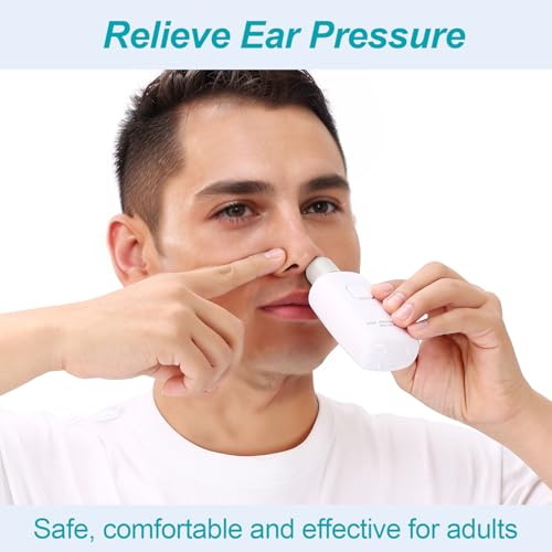 Eustachian Tube Unclogger - Ear Pressure Relief Device - Balanced Ear Pressure Safely & Naturally - Eustachian Tube Exerciser