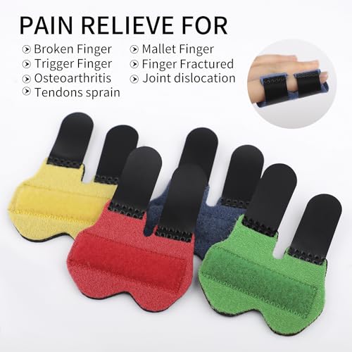 Finger Splints for Small Hands - 4PCS Crooked Finger Straightener