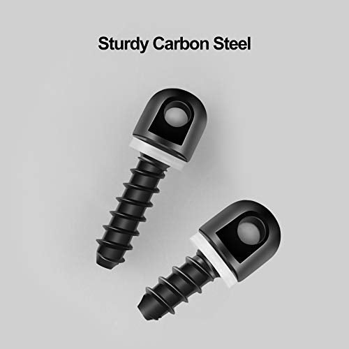 Crossbow Sling Swivel Studs Set - 1.25 Inch, 3 Pieces Screws + Mount