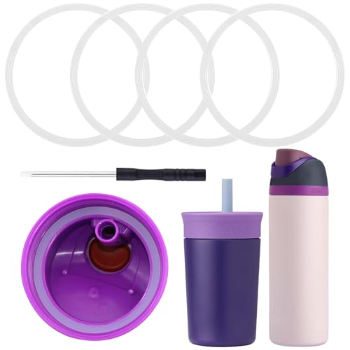 4-Pack Replacement Silicone O-Ring Gasket for Owala Bottles