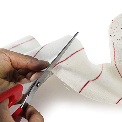Heavy Duty Cotton Gun Cleaning Patches Roll - 10m x 5cm