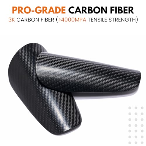 LIGVIV Carbon Fiber Soccer Shin Guards Medium with Carrying Case - Lightweight Impact Protection