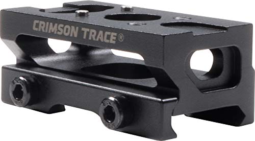 Crimson Trace Full Co-Witness Sight Riser for CT RAD MAX and CTS-1400 with Pic Rail Attachment and Heavy Duty Construction for BUIS Acquisition and Competition Shooting