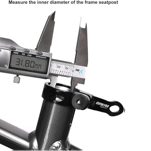 Bicycle Seatpost Adapter Shim 60mm - 27.2mm to 31.8mm