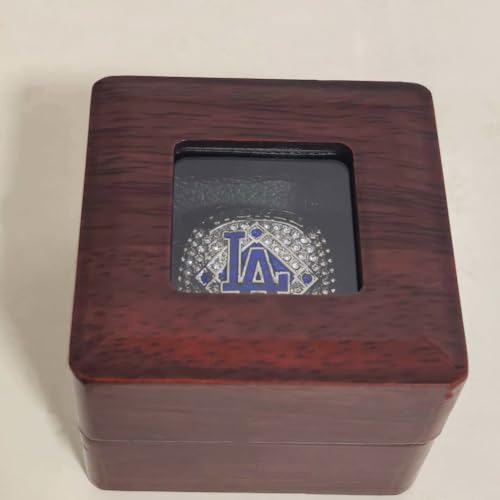 Baseball Championship Ring Replica - Silver Plated Display - 5#Freeman