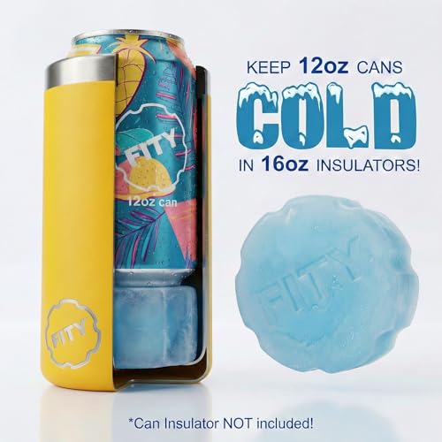FITY Freeze Ice Pack 2-Pack – Multi-Use Freezable for Tumblers, Lunch