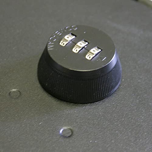 Tuffy 3-Digit Combo Camlock (Model?082) ? Heavy-Duty Alloy Security Lock for Safes, Lockboxes & Tool Vaults | No-Key Combination Access