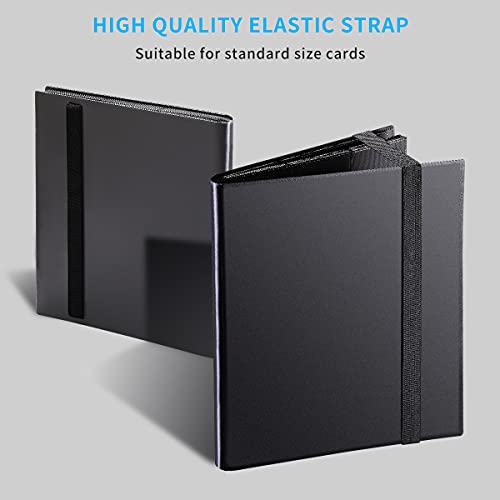 Trading Card Binder - 360 Pockets, Side Loading, Black