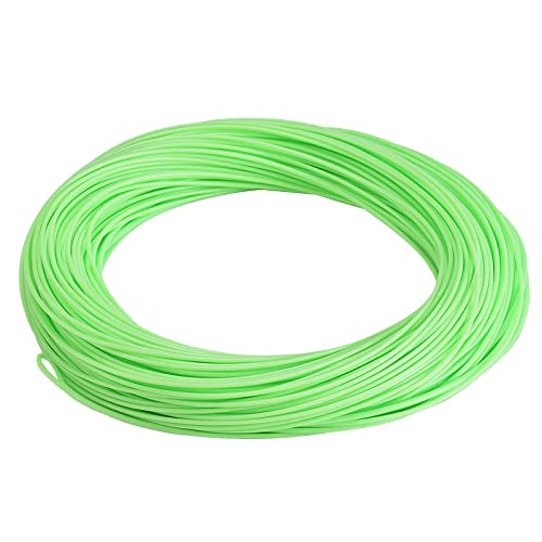 Weight Forward Floating Fly Fishing Line - WF5F 100FT - Lemon Green