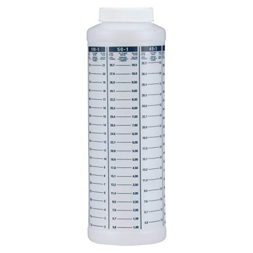 Wide-Mouth Marine Fuel and Oil Mixing Container - 1 Quart