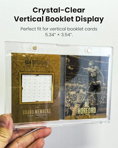 175PT Vertical Booklet Magnetic Card Holder - 2-Card Pack