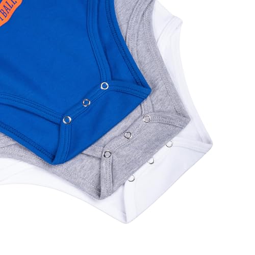 NBA Baby Bodysuit 3-Pack - New York Knicks - 3-6 Months