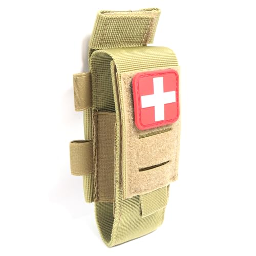 Molle Tactical Medical Tourniquet Holder Pouch - Khaki
