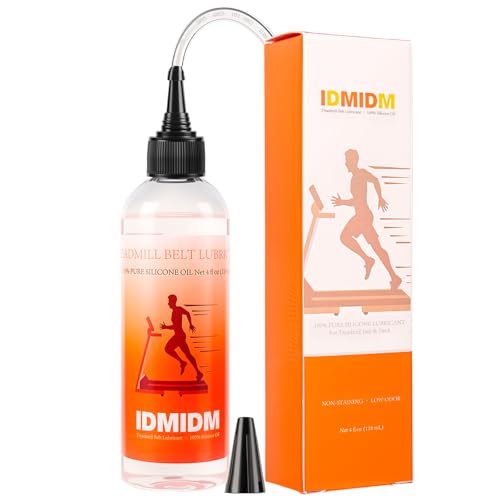 Treadmill Lubricant Oil - 100% Silicone, 4 oz for Belt Maintenance