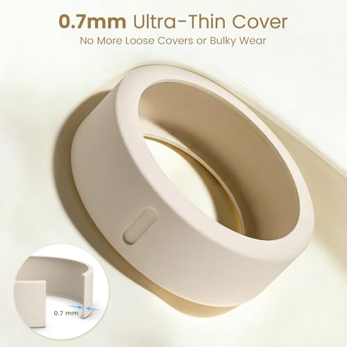 Silicone Protective Cover for Smart Rings - 6 Pack - 01 / Size 6-10