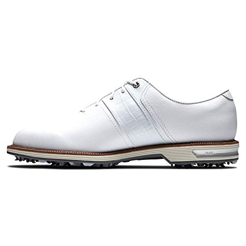 FootJoy Men's Premiere Packard Golf Shoes - Size 11.5 White/White