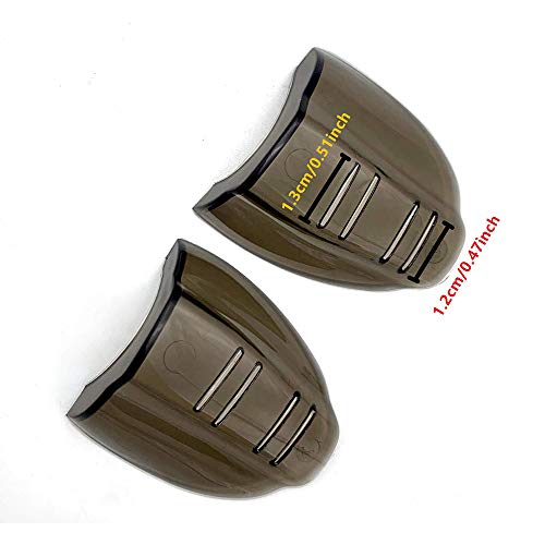 Safety Eyeglass Side Shields - Medium (2 Pairs) - Grey