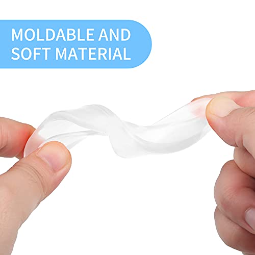 5 Pack Kids Mouth Guard - Clear Sports Mouthguards for Football, Hockey, MMA, Basketball
