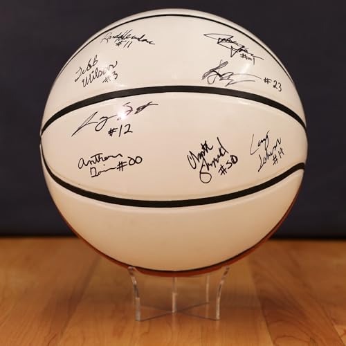 Murray Sporting Goods Autograph Basketball 29.5 Inch Regulation Size with Stand - Signature Display Memorabilia