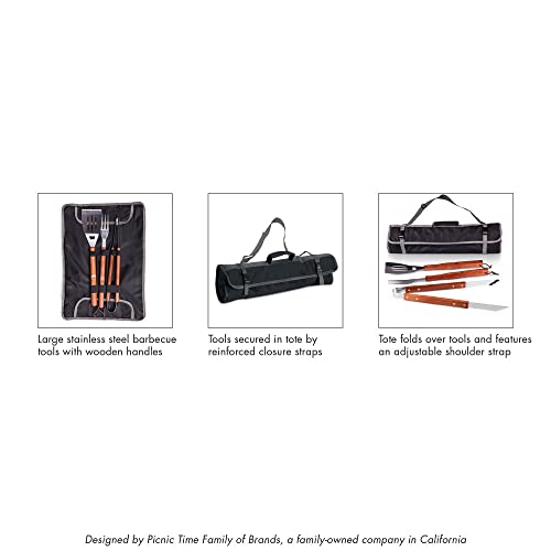 NFL 3-Piece BBQ Tote Set - Chicago Bears Team Colors