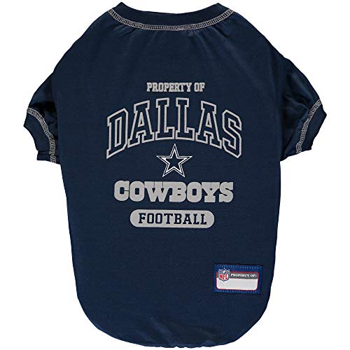 NFL Dallas Cowboys Dog T-Shirt - Comfortable Pet Apparel