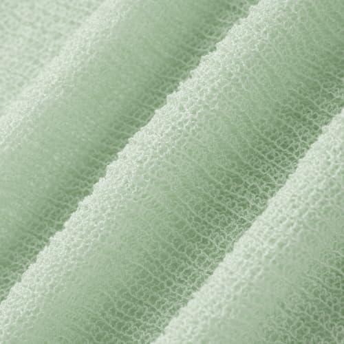 Women Green Sheer Crochet Beach Cover Up Poncho - One Size