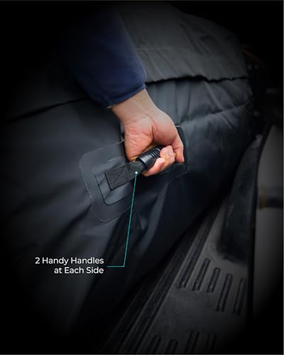 26 Cubic Feet Waterproof Truck Bed Cargo Bag with 4 Straps