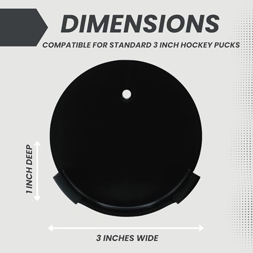 Hockey Puck Display Case Wall Mount - Easy Install Holder