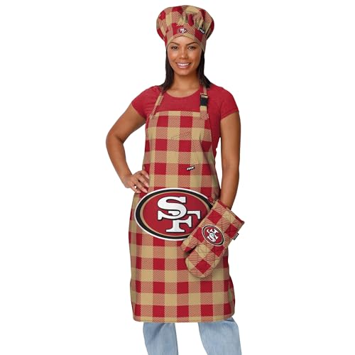 San Francisco 49ers Apron - NFL Team Logo Cooking Gear