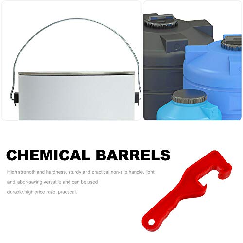 Bucket Lid Opener Wrench,Paint Can Lid Remover Tool,Pail Barrel Lid Lifter Opening, 6 Pieces