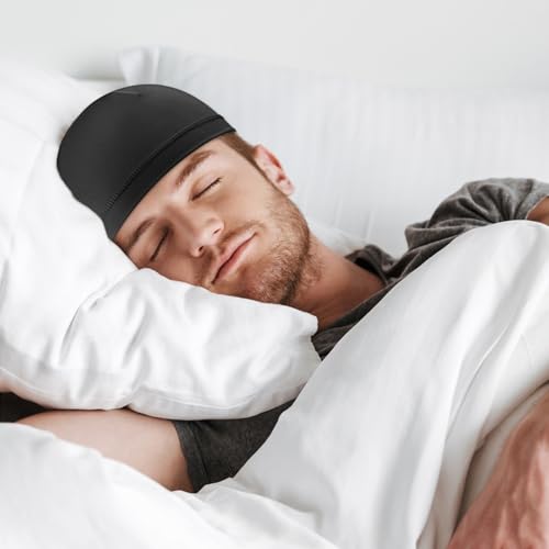 4-Pack Breathable Skull Caps - Black, White, Dark Gray, Light Gray