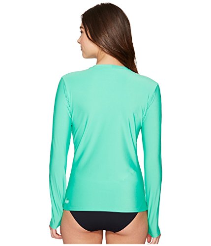 Long Sleeve Sun Shirt - UPF 50+ Rash Protection - Large Seaglass